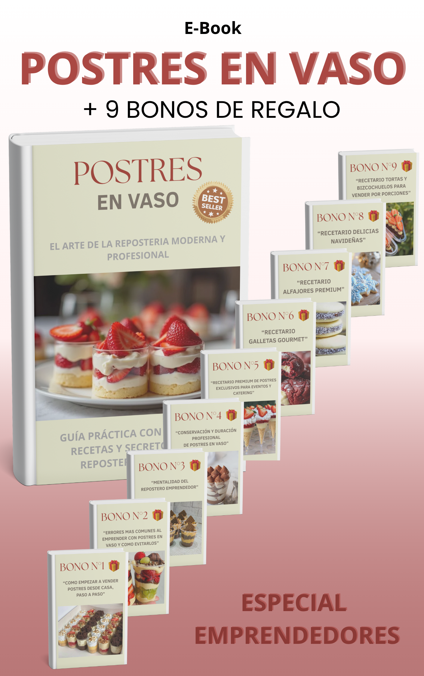 Postres en Vaso: El Arte de la Repostería Moderna y Profesional
