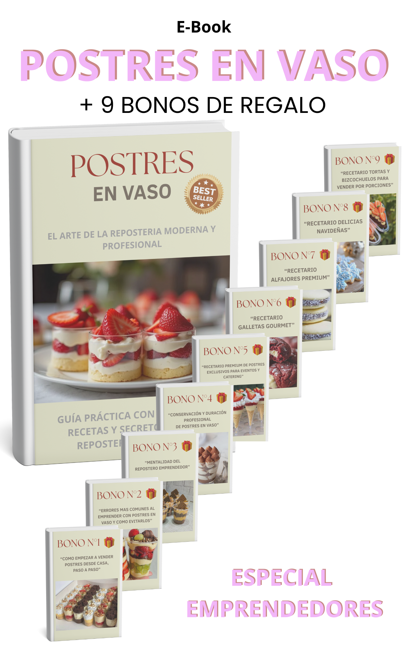 Postres en Vaso: El Arte de la Repostería Moderna y Profesional